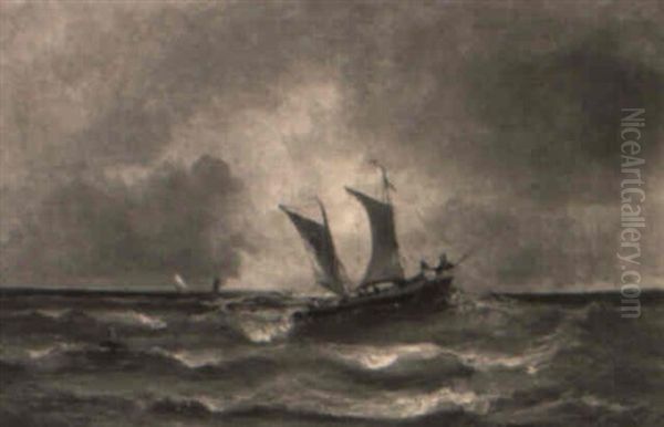 A Stormy Sea - view 1
