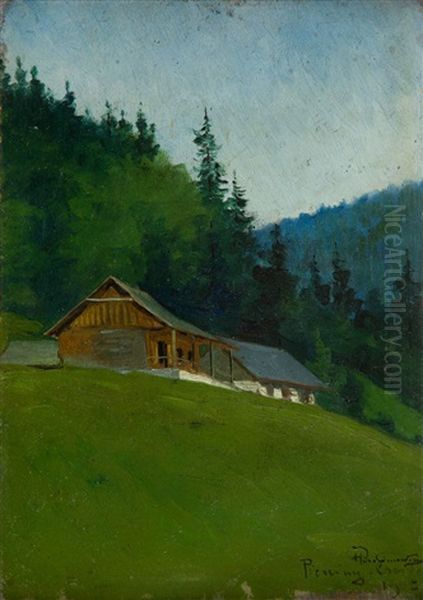 Pieniny - Chata ("the Pienin Mountains - Cottage") by Marceli Harasimowicz