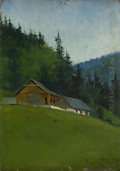 Pieniny - Hut - view 1