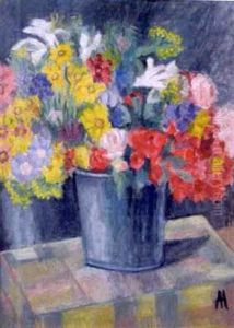 Blumenstilleben by Alice Harburger