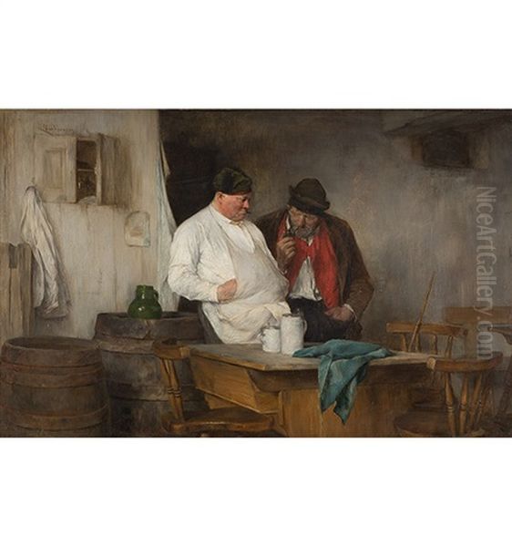 Wirt Und Bauer Im Gesprach - view 1