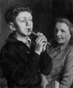 The Penny Whistle by George Harcourt