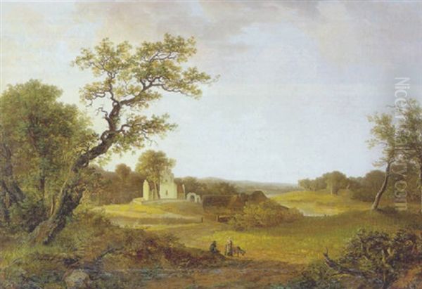 Parti Fra Soroegnen Med Petersborg Kirke - view 1