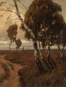 The Winding Road by Heinrich Harder
