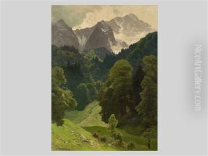 Green Mountians by Heinrich Harder