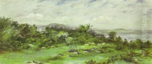 A Coastal View Of The Western Isles by Charles Martin Hardie