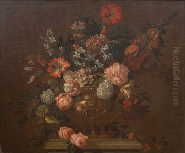 Still Life With Flowers In An Urn - view 1