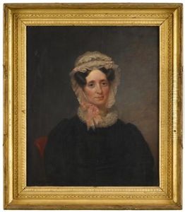 Portrait Of Mrs. William King (ann Nesbeth Frazier) by Chester Harding