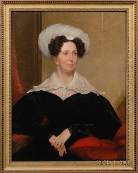 Portrait Of Mr. David Stoddard Greenough Iii Of Roxbury, Massachusetts (+ Portrait Of Mrs. Greenough; 2 Works) - view 1