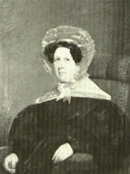 A Man And A Woman (mr. And Mrs. Samuel H. Foster?; Pair) - view 1