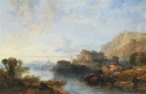 Italianate Landscape by James Duffield Harding