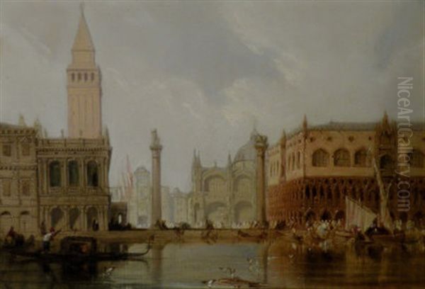 A View Of St. Mark's Square, Venice - view 1