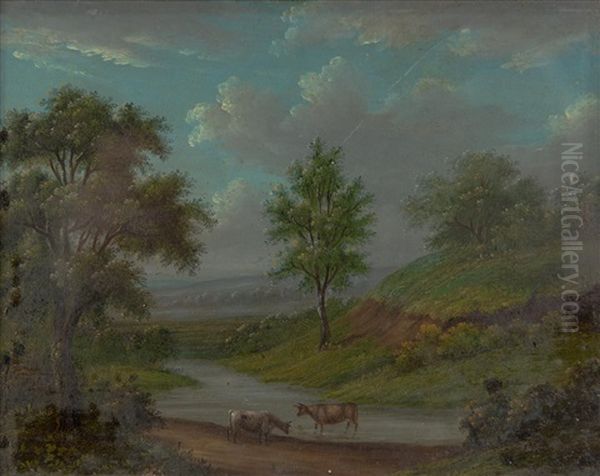 Landscape With Cattle - view 1