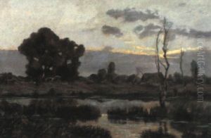 Heidelandschaft by Ernst Hardt