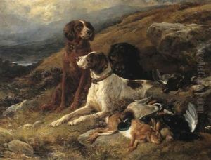 Setters With The Day's Bag by James Hardy Jr.
