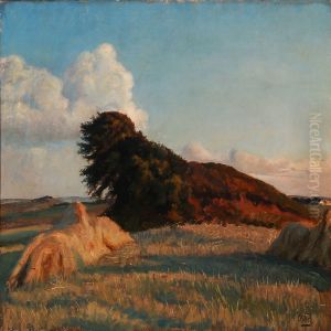 Harvest Landscape by Otto Petersen Balle