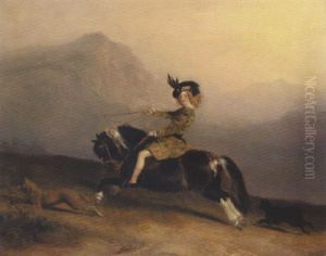 George Gordon-lennox Aged Nine by James Hardy Sr.