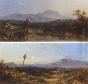 Scene In Stirlingshire by James Hardy Sr.