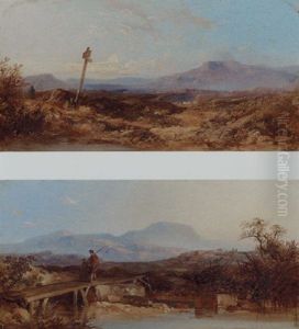 Scene In Stirlingshire by James Hardy Sr.
