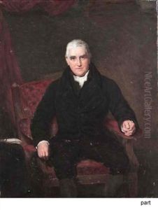 Portrait Of John Scott, 1st Earl Of Eldon In A Black Coat And White Stock (+ Another; 2 Works) Portrait Of John Scott, 1st Earl Of Eldon In A Black Coat And White Stock (+ Another; 2 Works)