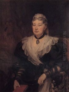 Portrait Of Elizabeth Linsay Reid, Lady Orr-ewing by Dorofield Hardy