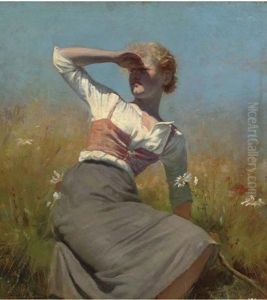 In The Sun by Dudley Hardy