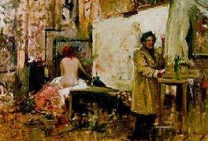 Rest - An Artist In His Studio