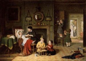 Playing Doctor by Frederick Daniel Hardy