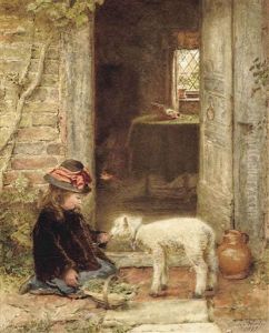 The Pet Lamb by George Hardy