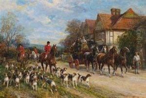 Setting Out by Heywood Hardy