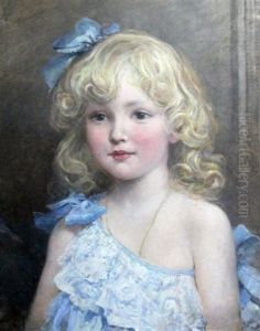 Portrait Of A Blonde Haired Girl