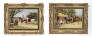 The Stirrup Cup (+ Wayside Meeting; Pair)