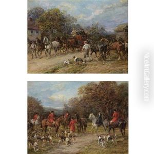 Changing Horses And The Meet (pair)