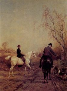 A Hunting Man by Heywood Hardy