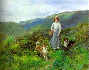 A Highland Path by Heywood Hardy