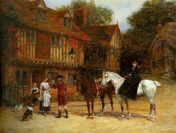 Outside The George And Dragon - view 1