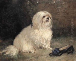 Maltese Terrier by Heywood Hardy