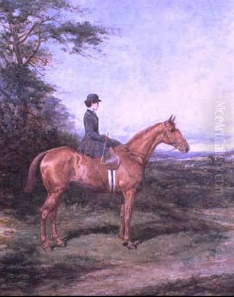 Miss A.l. North On 'ivanhoe' - view 1