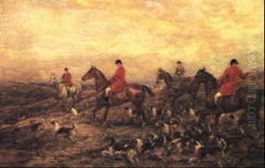 Foxhunt by Heywood Hardy