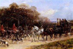 Passing The Hunt by Heywood Hardy
