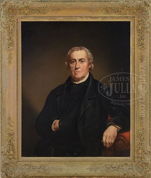 Ortrait Of Reverend Jotham Sewall (1761-1850) Of Chesterville, Maine - view 1