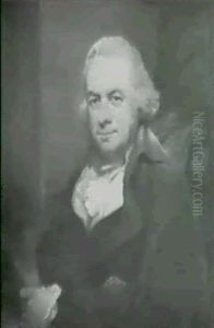 Portrait Of A Gentleman Said To Be Wilhelm Cramer, Seated   Half Length, Wearing A Grey Jacket And White Shirt