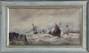 Rough Seas, Dover Harbor Rough Seas, Dover Harbor