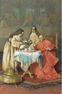The Cardinal's Tea-time by Federico Ballesio
