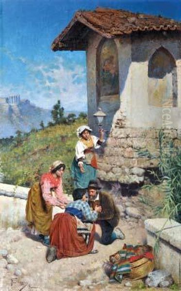 Il Cero Alla Madonna - view 1