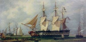 "h.m.s. Illustrious", Portsmouth Harbour