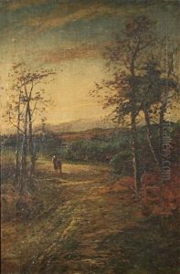 Tonalist Landscape by William F. Hardy