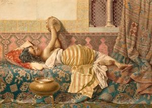 Lounging Odalisque by Francesco Ballesio