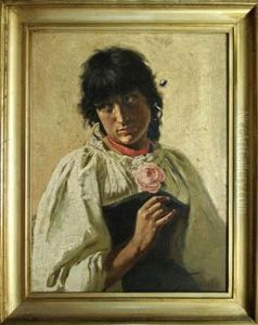 Ritratto Di Popolana by Francesco Ballesio