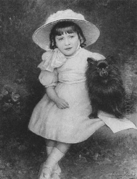 A Girl With Blue Hat - view 1